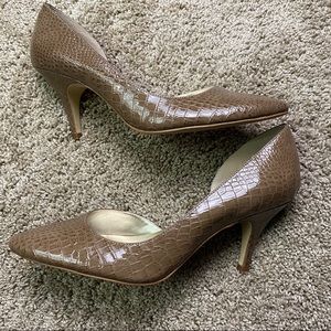 Anne Klein Akjalyn Reptile Pumps 9.5M 🏷️